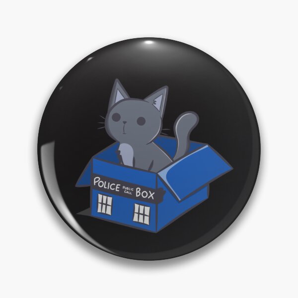 Item preview, Cat In A Blue Box designed and sold by SavareeHuggins4.