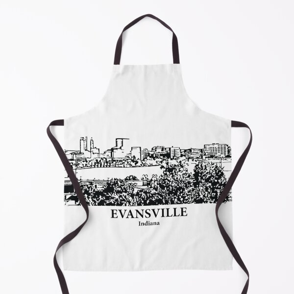 Item preview, Evansville - Indiana designed and sold by Lakeric Cityscapes.