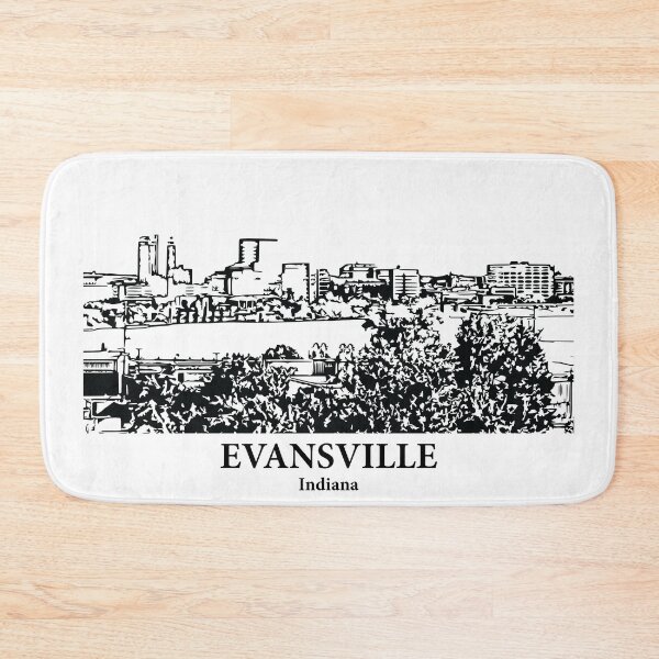 Item preview, Evansville - Indiana designed and sold by Lakeric Cityscapes.