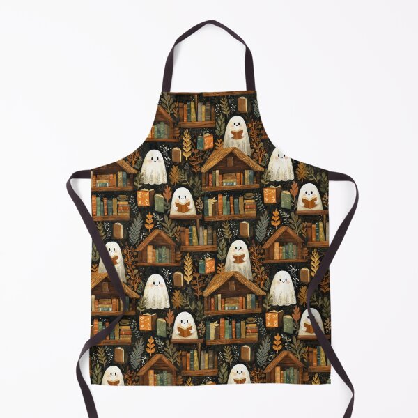 Item preview, Cozy Ghost Library Reading Pattern designed and sold by joannejgg.