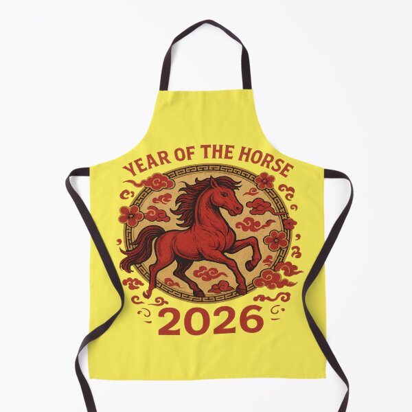 Item preview, YEAR OF THE HORSE 2026 - CHINESE NEW YEAR designed and sold by Flavaprints4u.