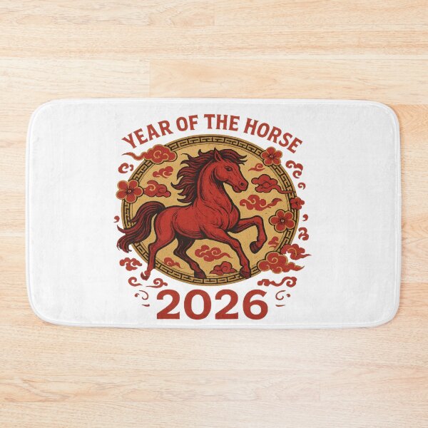 Item preview, YEAR OF THE HORSE 2026 - CHINESE NEW YEAR designed and sold by Flavaprints4u.