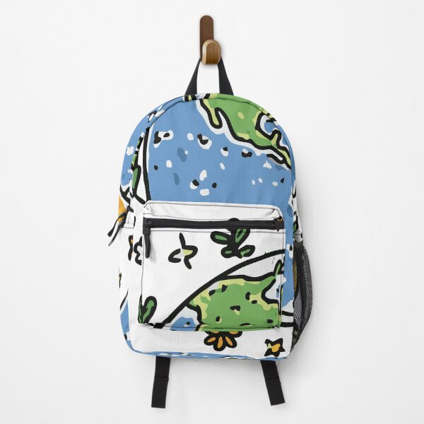 Item preview, Colorful World Nature Illustration Drawing designed and sold by AGraphic11.