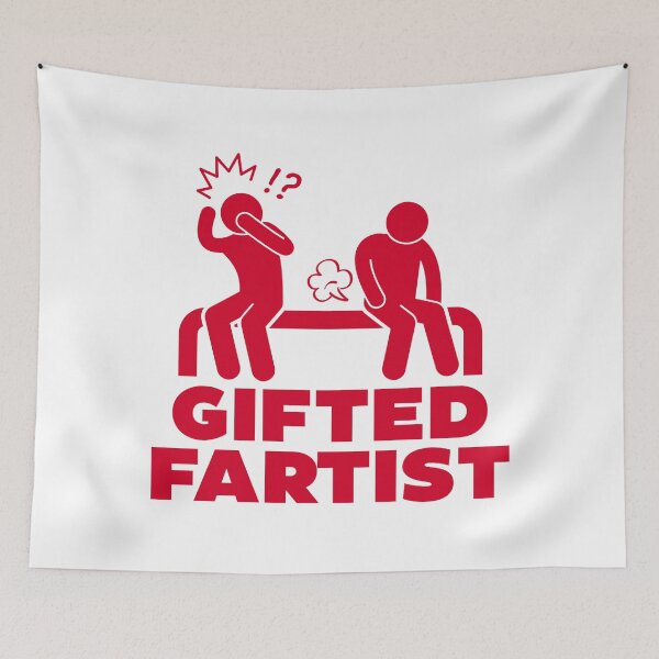 Item preview, Gifted Fartist Bench Fart | Red designed and sold by UNK-Fatigues.