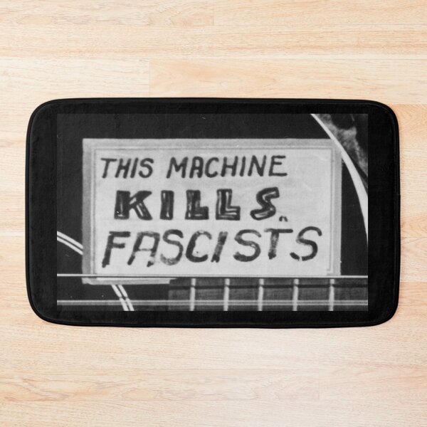 Item preview, This Machine Kills Fascists on Woody Guthrie Guitar designed and sold by mariobonifacio.
