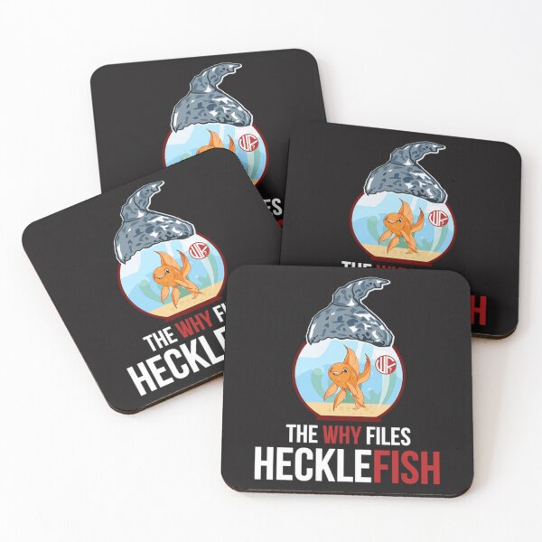 Item preview, The Why Files Black Hecklefish designed and sold by NicholasMorena.