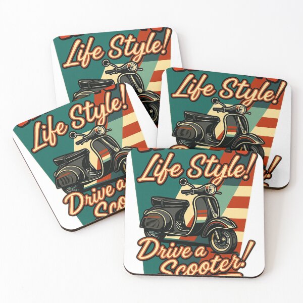 Item preview, Retro Scooter Lifestyle designed and sold by TopSprint.
