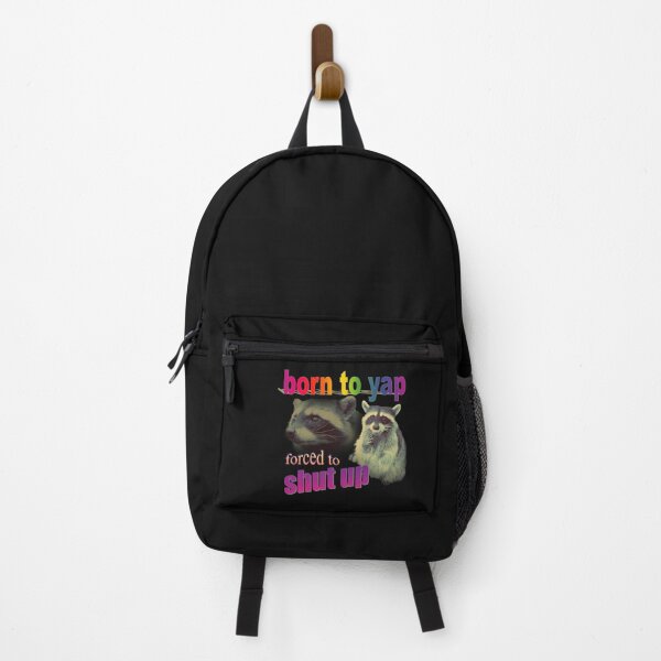 Item preview, Born-To-Yap-Forced-To-Shut-Up-Raccoon-Word-Art designed and sold by GuillermoHage.