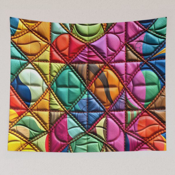 Item preview, Colorful Quilting Pattren - Quilting Lover - Funny Quilter designed and sold by Wiss2Arts.