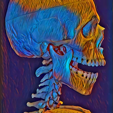 Artwork thumbnail, Violet skeleton by AndroidZ