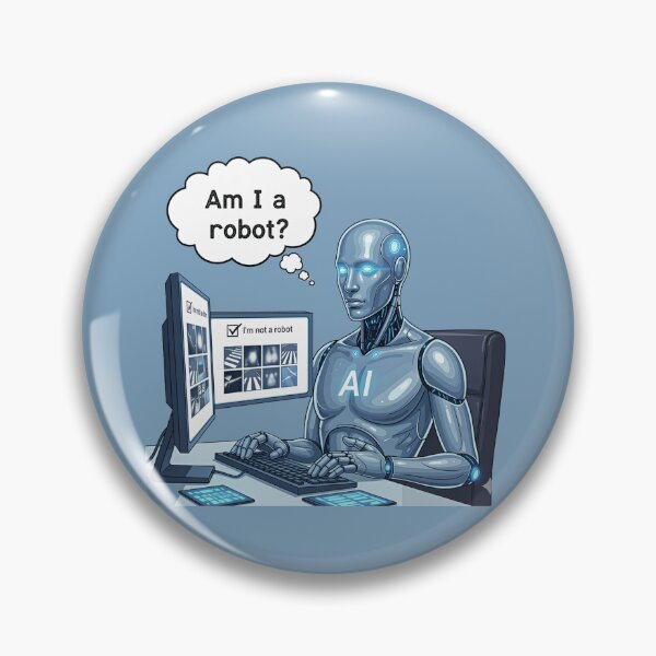 Artikelvorschau, Mensch vs. KI: Die Captcha-Herausforderung entworfen und verkauft von kornkobart.