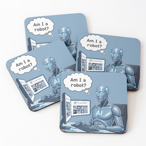 Item preview, Human vs. AI: The Captcha Challenge designed and sold by kornkobart.