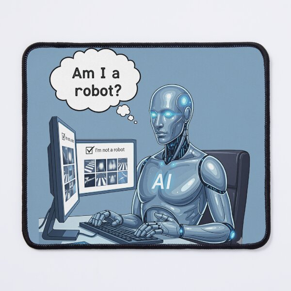 Item preview, Human vs. AI: The Captcha Challenge designed and sold by kornkobart.