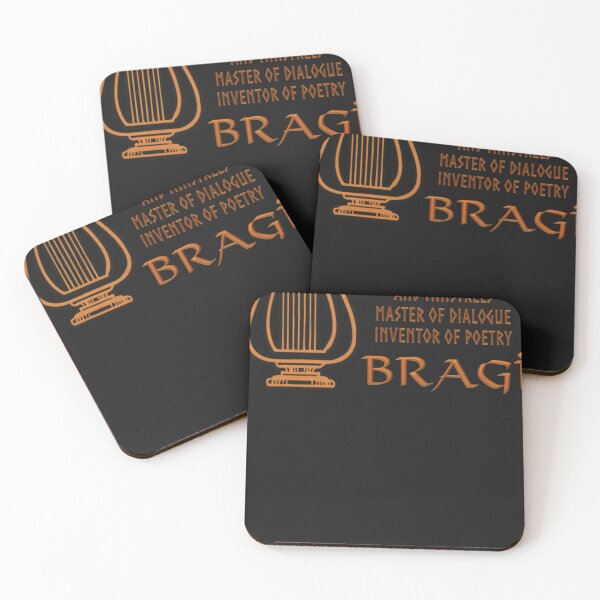 Item preview, Bragi-Norse-God-Of-Poetry-And-Music designed and sold by CarlosLueilwitz.