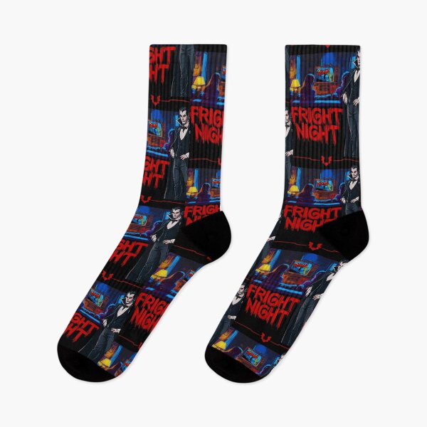 Item preview, "Fangs and Flicks 80s Horror Fright Night" designed and sold by RodimusG1Art.