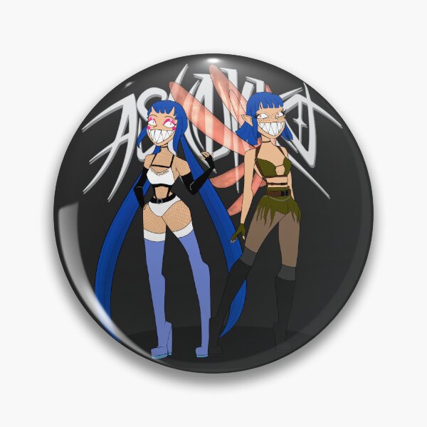 Item preview, Ashnikko Fanart Demidevil and Weedkiller Fairy designed and sold by ByrdsandBears.