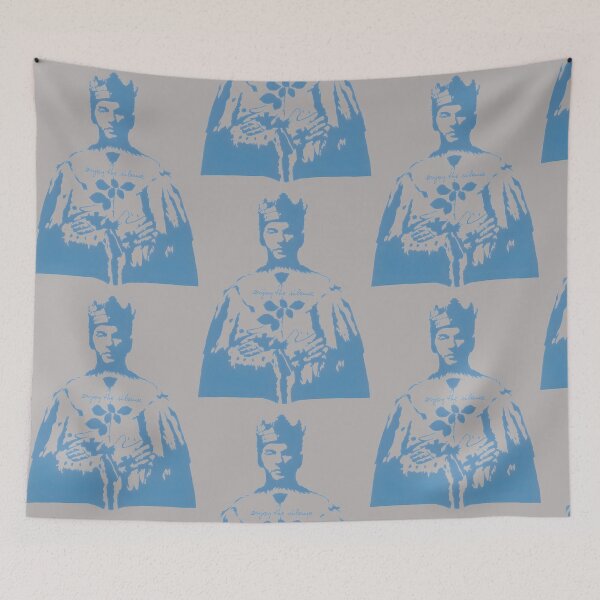 Item preview, Silent King with Rose - Blue Regal Art designed and sold by TerryBell.