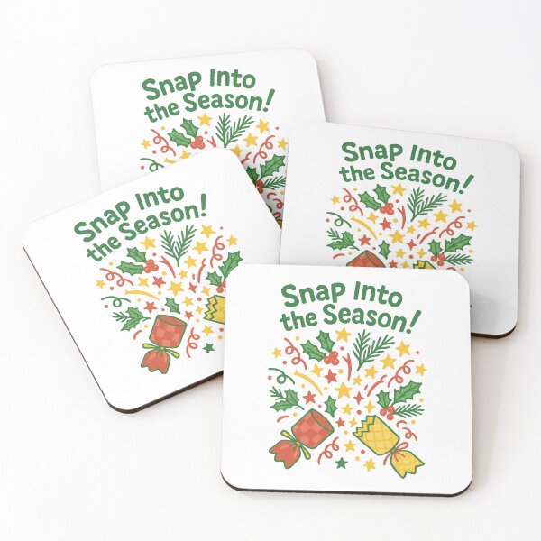 Item preview, Snap Into the Season – Fun Holiday Cracker Christmas Celebration Design designed and sold by inkoutninja.