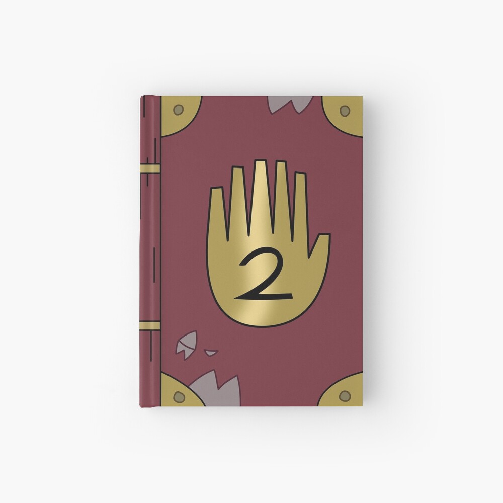"Journal 2 Gravity Falls" Hardcover Journal by wanderingent Redbubble