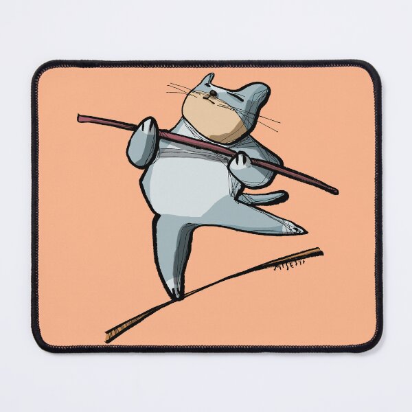 Item preview, FUNAMBULIST CAT designed and sold by MisestiArt.