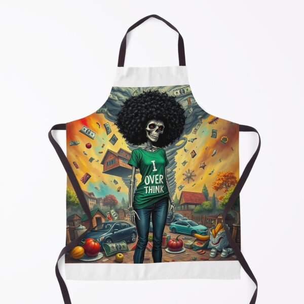Item preview, Virgo Female I Overthink Afro designed and sold by bbbeyond.