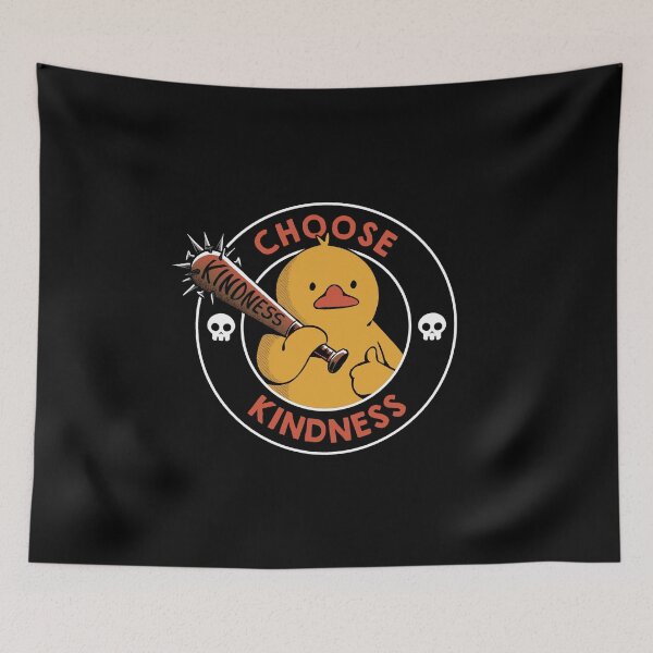 Item preview, Choose Kindness Funny Duck by Tobe Fonseca designed and sold by Tobe Fonseca®.
