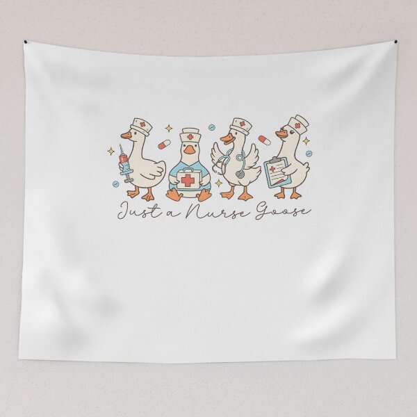 Item preview, Just a Nurse Goose designed and sold by Matsmalmquist.