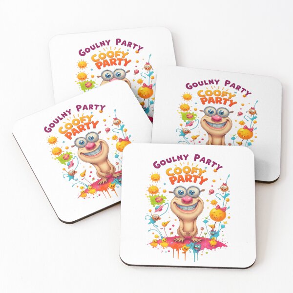 Item preview, Goofy Party – Funny Cartoon Character with Crazy Smile designed and sold by PixelMusex.