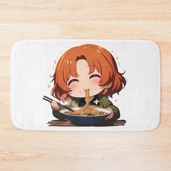 Item preview, Orange Pekoe Girls und Panzer Anime Ramen Kawaii Happy Chibi designed and sold by Spraykart.