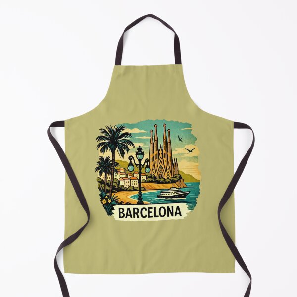Item preview, Barcelona - Spain's Mediterranean Jewel designed and sold by Myra365Art.