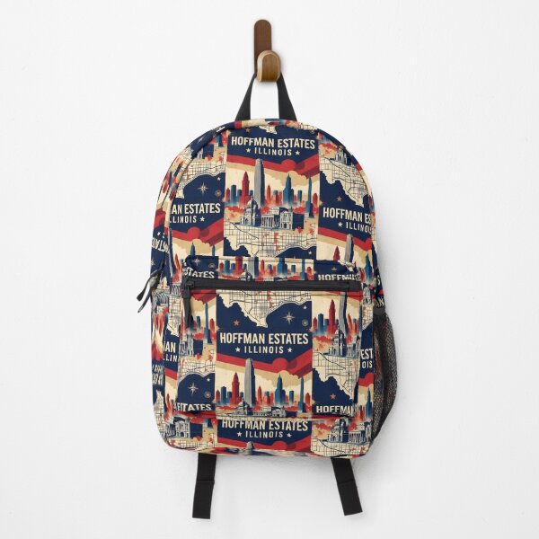 Item preview, Hoffman Estates Illinois 1950s USA Vintage Travel Tourism designed and sold by TravelersGems.