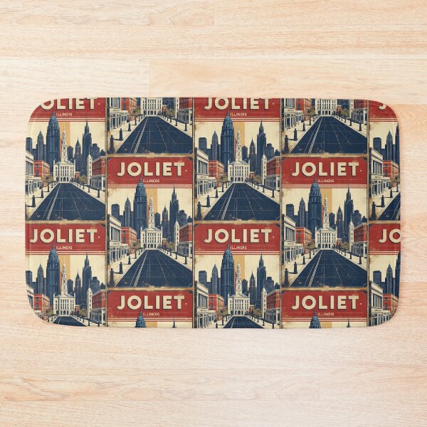 Item preview, Joliet Illinois 1950s USA Vintage Travel Tourism designed and sold by TravelersGems.