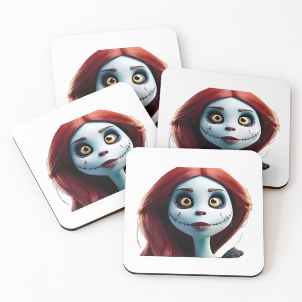 Item preview, Creepy Cute Doll Face | Spooky Halloween  Girl Art designed and sold by Think & learn co.