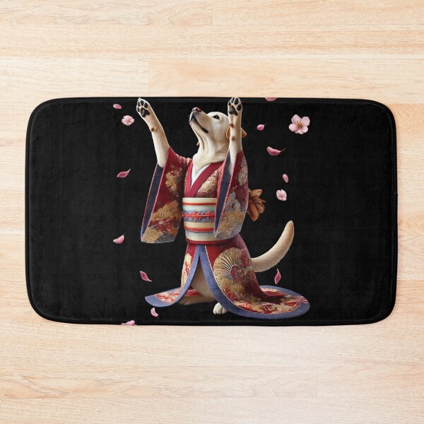 Artikelvorschau, Labrador Retriever Japanischer Kunst-Kimono Harajuku Hundeliebhaber entworfen und verkauft von Kimberley King Art King Art.
