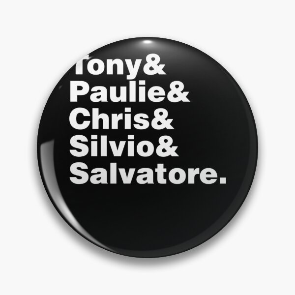 Item preview, The Sopranos Helvetica List designed and sold by BillyBradya.