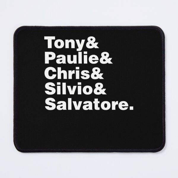 Item preview, The Sopranos Helvetica List designed and sold by BillyBradya.