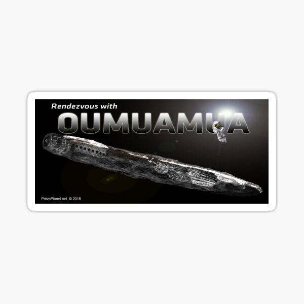 Rendezvous with Oumuamua Sticker