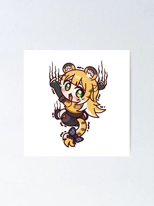 Ju Fufu Chibi Zenless Zone Zero Fanmade Climbing