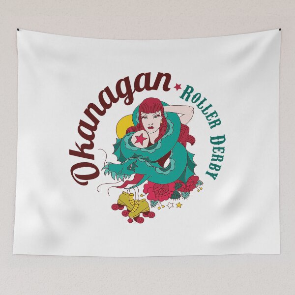 Item preview,  Okanagan Roller Derby League Logo designed and sold by Giovaniard.