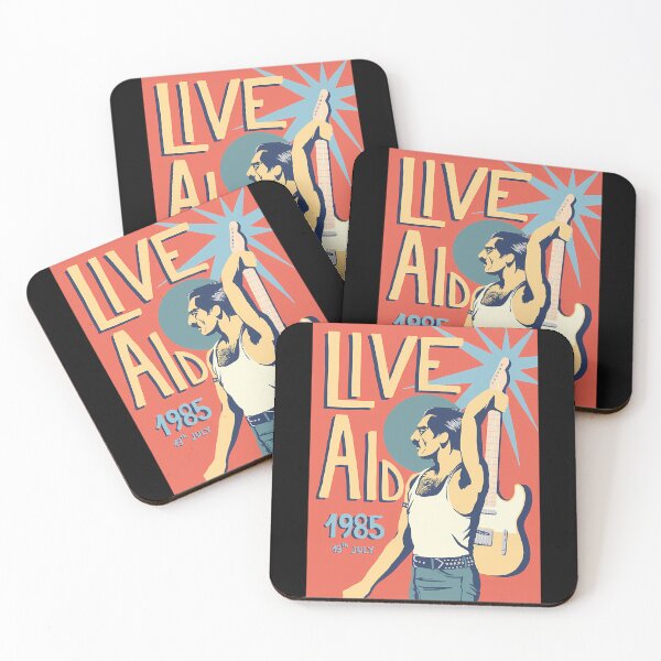 Item preview, Live Aid 1985 designed and sold by DinoHarvey.
