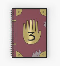 Journal 3- Gravity Falls Spiral Notebook