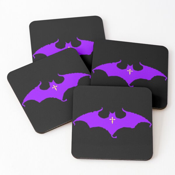 Item preview, Purple Bat with Yellow Cross designed and sold by RexGrounds05.