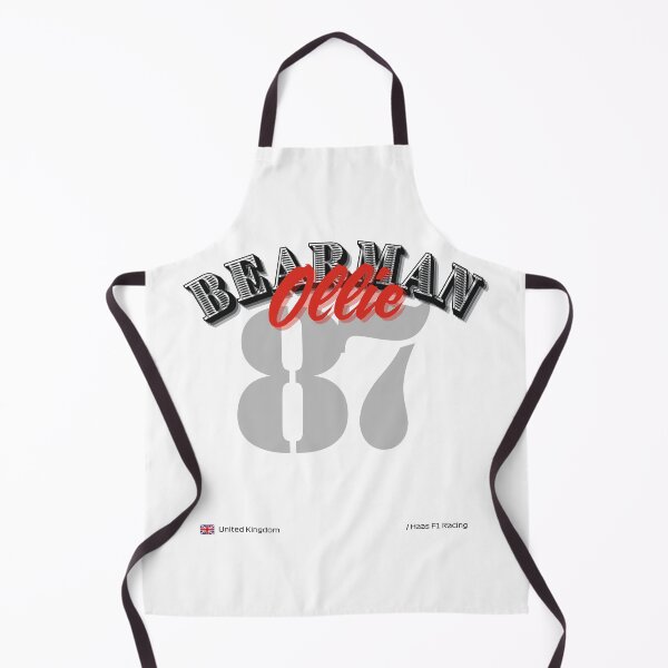 Item preview, Ollie Bearman Formula 1 Has Racing Driver #87 designed and sold by heyhuecreatives.