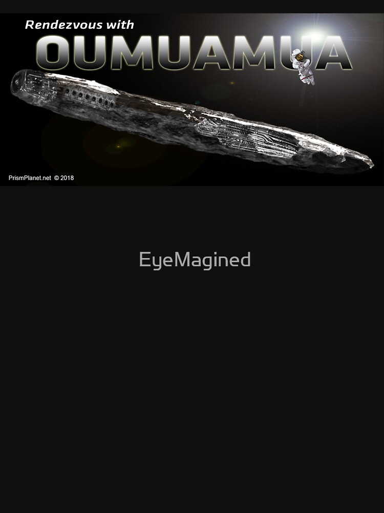 Rendezvous with Oumuamua by EyeMagined