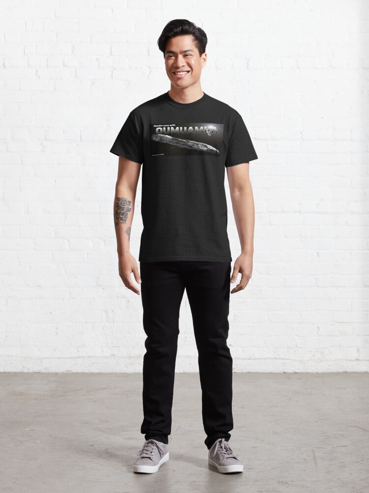 Thumbnail 3 of 7, Classic T-Shirt, Rendezvous with Oumuamua designed and sold by EyeMagined.
