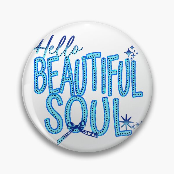 Item preview, Hello Beautiful Soul Christian Pattern Text  designed and sold by DivineHaven.