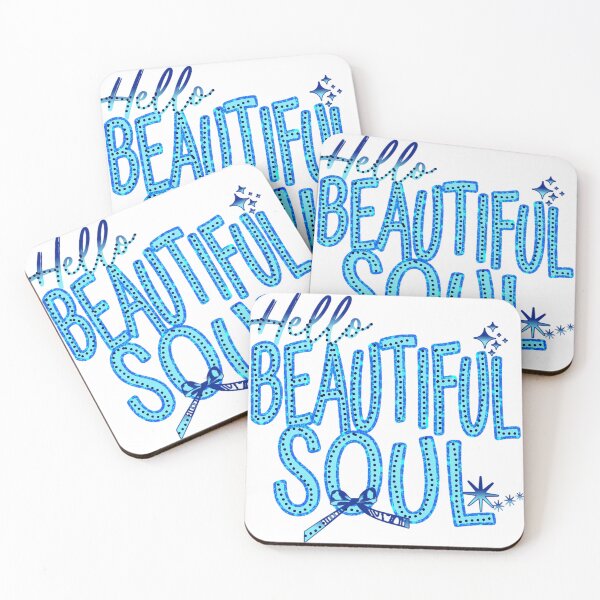 Item preview, Hello Beautiful Soul Christian Pattern Text  designed and sold by DivineHaven.