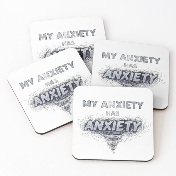 Item preview, My anxiety has anxiety designed and sold by Liberty Labels.