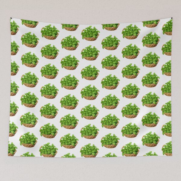 Item preview, Fresh Basil Woven Basket designed and sold by New-School-Wave.