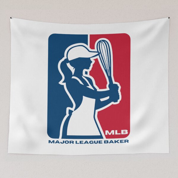 Item preview, Major League Baker Mlb Logo Baking Parody designed and sold by Lavadacarter.